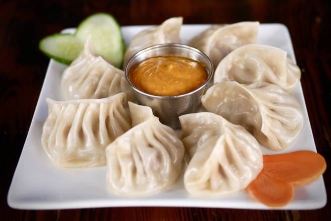 Steamed Momo.