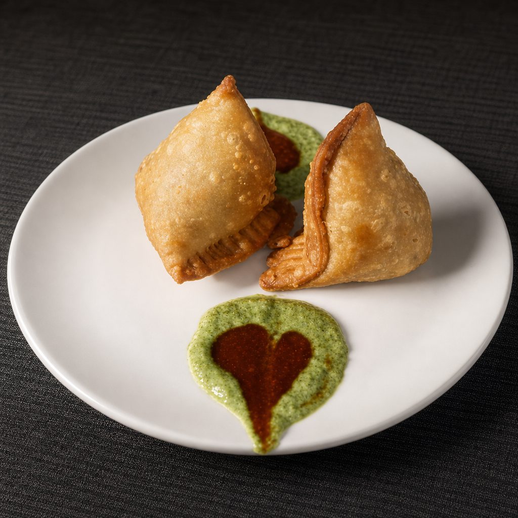 Lamb Samosa.