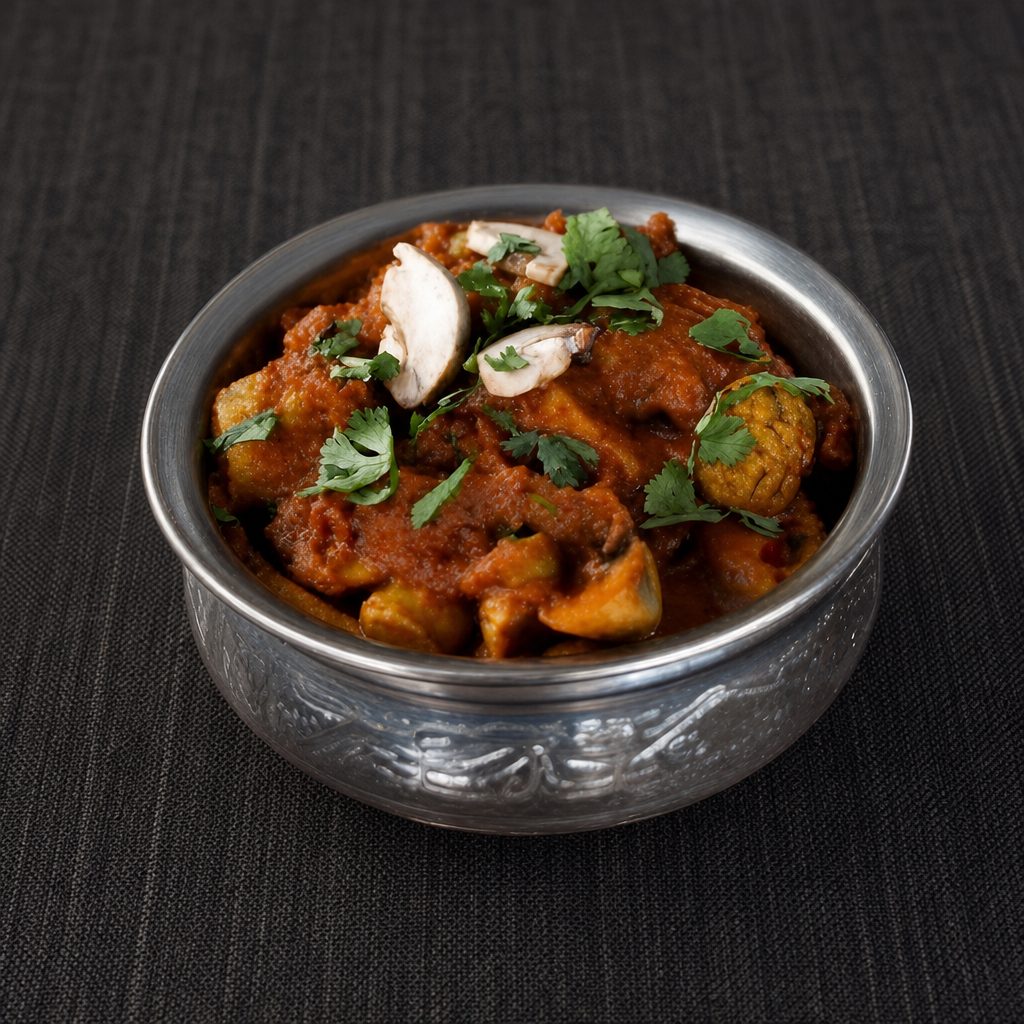 Mushroom Masala(Vegan).