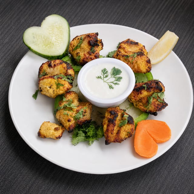 Chicken Tikka Kebab.