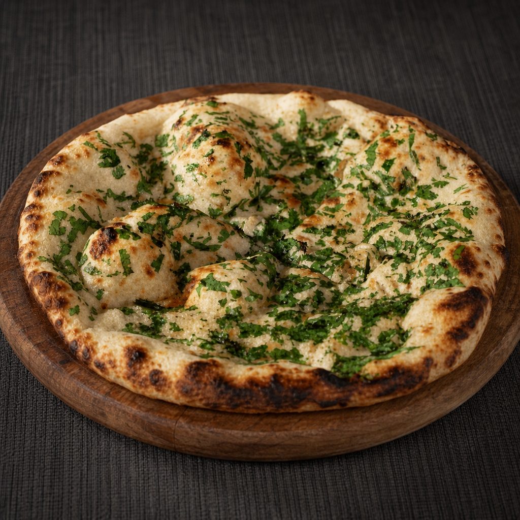 Cilantro Naan.