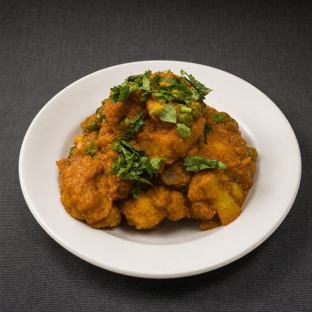 Aloo Gobi Matar(Vegan).