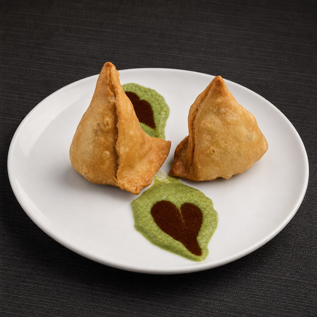 Vegetable Samosa (Vegan).