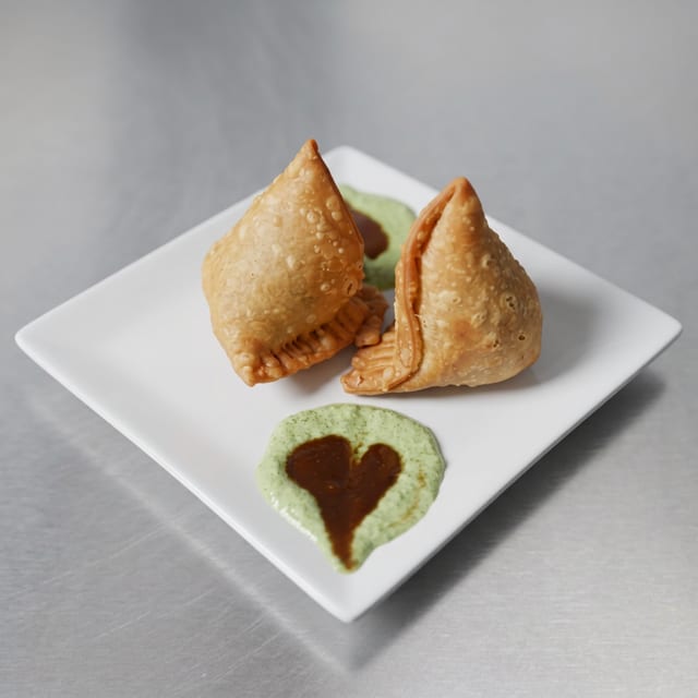 Lamb Samosa.