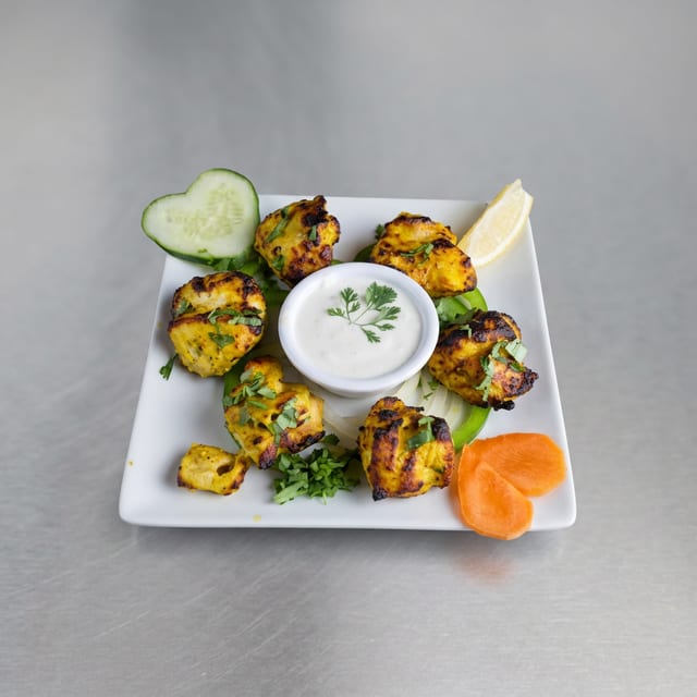 Chicken Tikka Kebab.