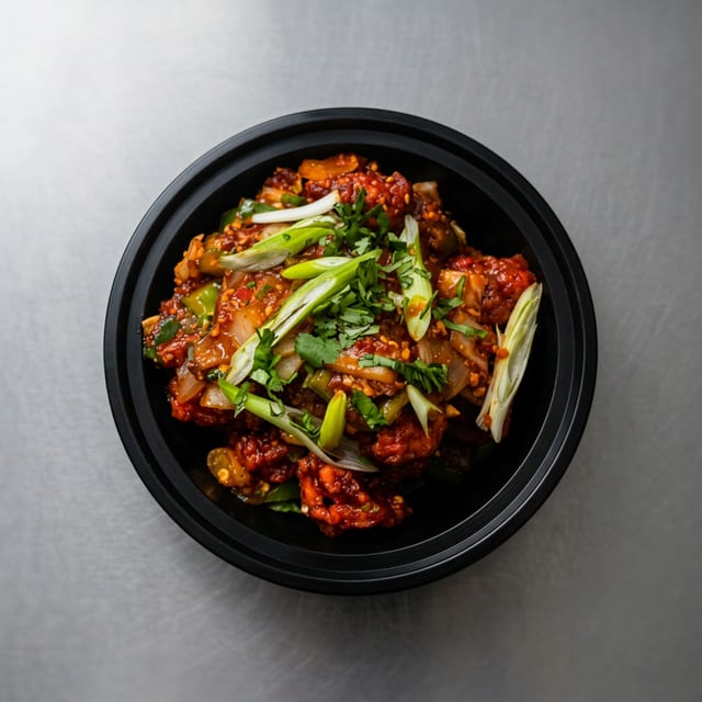 Chili Chicken.