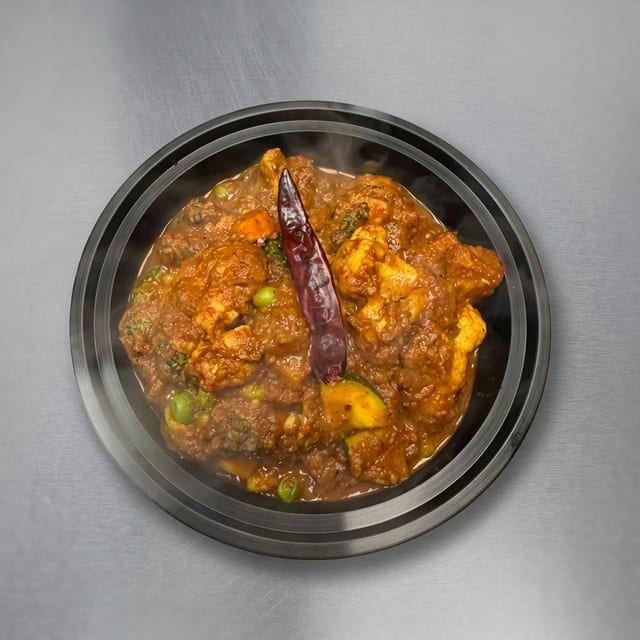 Vegetable Vindaloo.