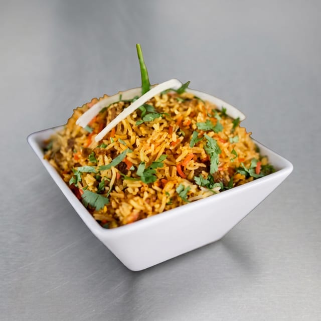 Lamb Biryani.